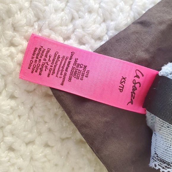 NWOT La Senza Panties: Light Blue and Navy Blue - New, Washed SUPER CUTE & SEXY - Picture 6 of 7